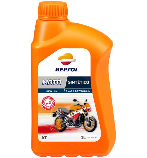 REPSOL MOTO SINTETICO 4T 10W40, 1л